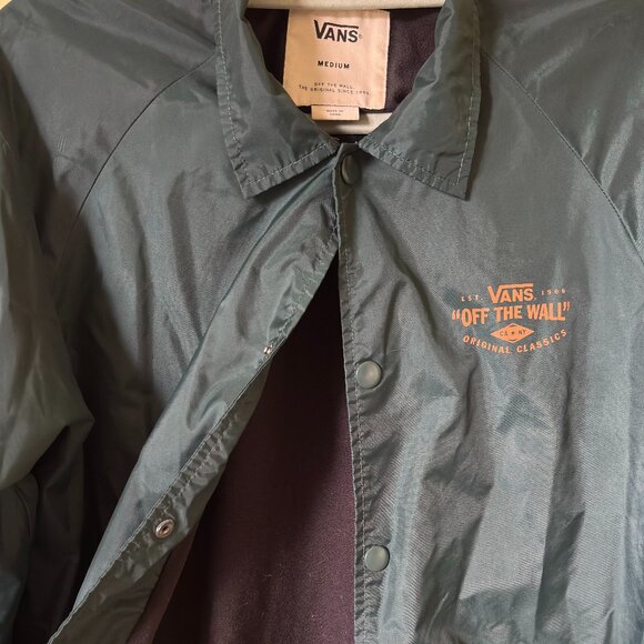Vans Torrey Windbreaker Jacket - Mens - Size: M - Picture 4 of 7